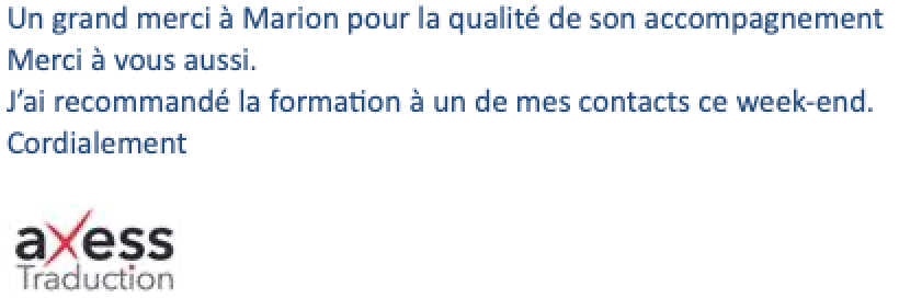 Marielle B. - Traductrice