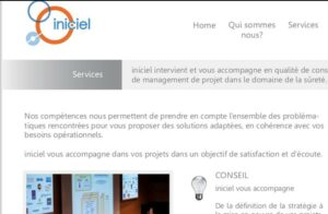 site web iniciel