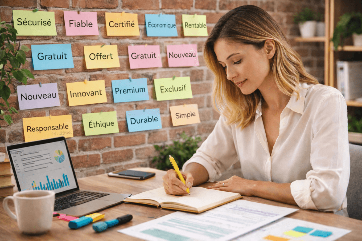 mots déclencheurs associés à une femme